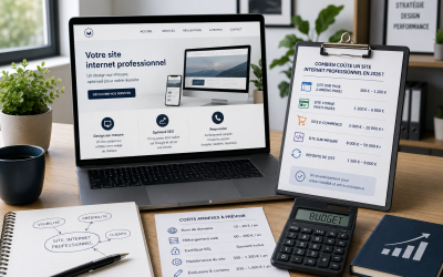 Combien coûte un site internet professionnel en 2026 ?